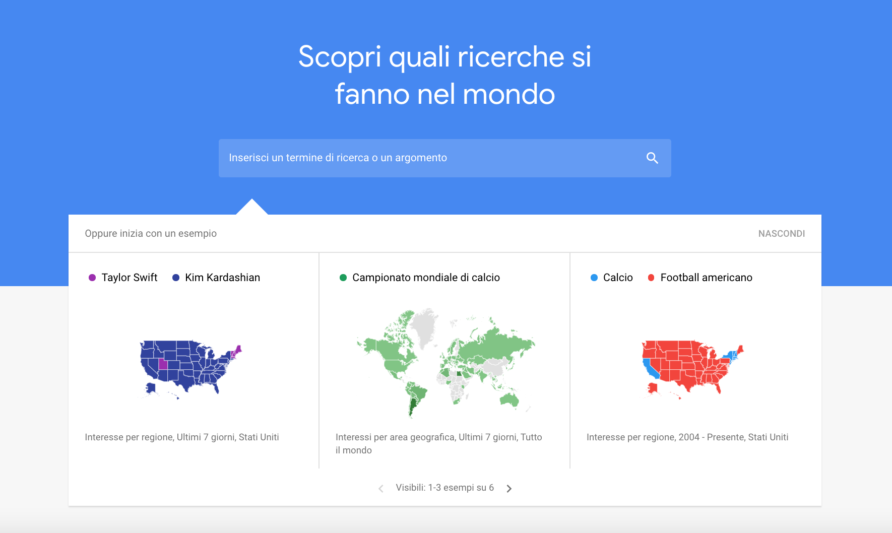 Google Trends Keyword Research_schermata home